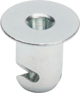 Allstar Performance Flush Head Self-Ejecting Button Fasteners ALL19142 Quick Fasteners, Complete Fastener, Steel, Natural, 7/16 in. Self-Ejecting, Flush, 0.500 in., Set of 10 thumbnail 2