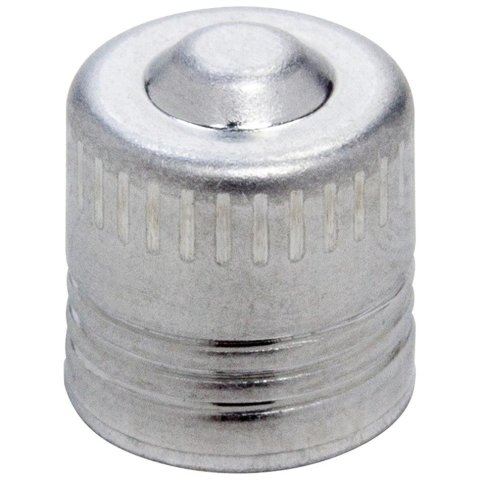 Allstar Performance AN Cap Fittings ALL50822-50 Caps, Aluminum, Natural, -4 Female, Set of 50