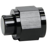 Allstar Performance AN Cap Fittings ALL49673 Caps, Aluminum, Black Anodized, -8 Female, Each thumbnail 1
