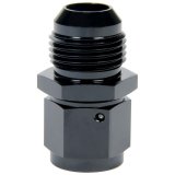 Allstar Performance AN Flare Adapter Fittings ALL49753 Fitting, Adapter, Reducer, Aluminum, Black Anodized, Straight, -8 AN, -10 AN, Male Threads, Each thumbnail 1