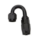 Allstar Performance Hose Ends ALL49385 Fitting, End, 180 Degree, -12 AN to -12 AN Female, Aluminum, Black, Each thumbnail 1