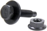 Allstar Performance Body Bolt Kits ALL18560-50 Bolts, Mount Type, Steel, Black Oxide, 1/4 in.-20 Thread, 1 1/8 in. UHL, Set of 50 thumbnail 1