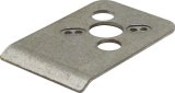 Allstar Performance Quick-Turn Fastener Mounting Brackets ALL19380 Quick Fasteners, Weld Plate, Brackets, Steel, Set of 10 thumbnail 1