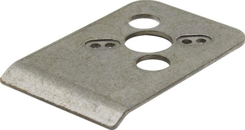 Allstar Performance Quick-Turn Fastener Mounting Brackets ALL19380 Quick Fasteners, Weld Plate, Brackets, Steel, Set of 10