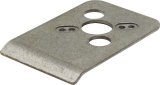 Allstar Performance Quick-Turn Fastener Mounting Brackets ALL19380 Quick Fasteners, Weld Plate, Brackets, Steel, Set of 10 thumbnail 2