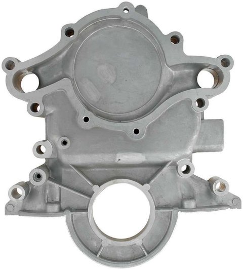 Allstar Performance Timing Covers for 1996-2001 EXPLORER, 1997-2001 MOUNTAINEER, 1995 MUSTANG - ALL90015 Cover, One-piece, Aluminum, Natural, Ford, Mercury, Each
