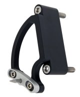 Allstar Performance Adjustable Timing Pointers ALL90022 Pointer, Billet Aluminum, Black Anodized, Adjustable, 7 in. Balancer, Chevy, Big Block, Each thumbnail 1