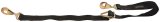 Allstar Performance Axle Tie-Back Straps ALL10200 Tie Back Strap, Nylon, Black, 2 in. Width, 24-48 in. Length, Each thumbnail 2