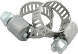 Allstar Performance Stainless Steel Hose Clamps ALL18330 Clamps, Steel, .625 in. Outside Diameter, Pair thumbnail 1
