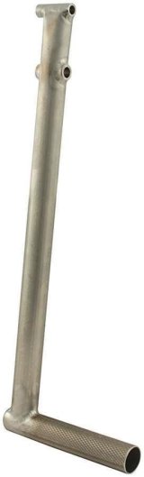 Allstar Performance Sprint Titanium Brake Pedals ALL41031 Pedal, Sprint, Roll Cage Mounting, Titanium, Natural, 5 in. Width, 17 in. Length, Each thumbnail 1