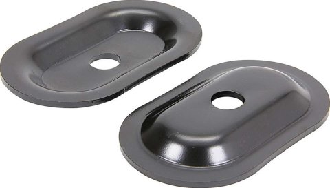 Allstar Performance Seat Belt Anchors ALL98120 Anchors, Anchor Bracket Type, 1/8 in. Thick, 9/16 in. Mounting Hole, Pair