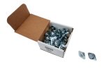 Allstar Performance Flush Head Self-Ejecting Button Fasteners ALL19112 Quick Fasteners, Complete Fastener, Steel, Cadmium Plated, 7/16 in. Self-Ejecting, Flush, 0.550 in., Set of 50 thumbnail 1