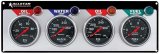 Allstar Performance Gauge Panel Kits ALL80114 4-Gauge Panel, AutoMeter Sport-Comp, Fuel/Oil Press, Oil/Water Temp, Each thumbnail 1