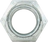 Allstar Performance Mechanical Locking Hex Nuts ALL16036-10 Nuts, Hex, Self-locking, Steel, Zinc Plated, 3/4-10 in. Coarse Thread, Set of 10 thumbnail 1