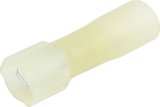 Allstar Performance Terminal Connectors ALL76087 Electrical Wiring Connectors, Tin Plated Copper, 1/4 in. Stud Spade with Shrink Sleeve, Male, 10-12 Gauge, Set of 10 thumbnail 1