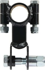 Allstar Performance Clamp-On Shock Mounts ALL60225 Mount, Clamp-On, Steel, Black Powdercoated, 1.500 in. Axle Tube Diameter, Each thumbnail 1