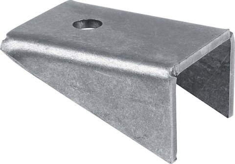 Allstar Performance Weld-On Chassis Tabs ALL60068 Tabs, Gusseted, Steel, 3/16 in. Thick, 3 3/4 in. Length, 2 1/4 in. Width, 1/2 in. Hole, Each thumbnail 1