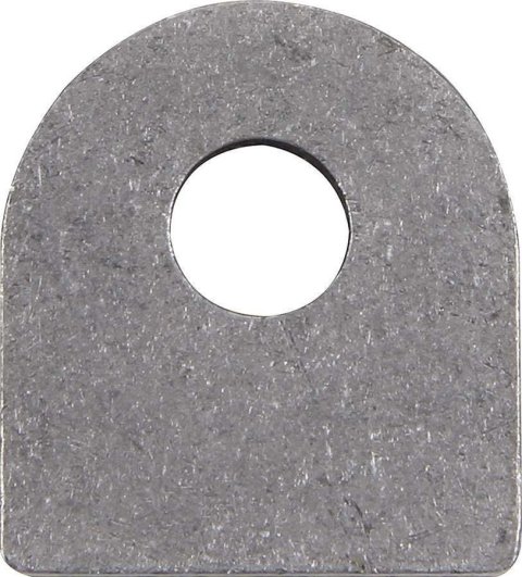 Allstar Performance Brake Line Adapter Mounting Tabs ALL60090 Chassis Tabs, 3/8 in hole, Natural, Steel, Tab, Set of 4