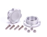 Allstar Performance Fill Plug Kits ALL36180 Kit, 1 1/2 in. -12, Billet Aluminum Cap, Bolt-On, Silver Anodized, 1.500 in. Diameter Cap, Kit thumbnail 2
