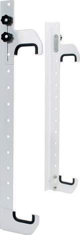 Allstar Performance Wall Mount Radiator Holder Kits ALL12216 Holder, Mount, Adjustable, Aluminum, White, Each thumbnail 1