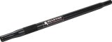 Allstar Performance Steel Suspension Tubes ALL57064 Threaded Tube, Tube, Swedged, 1/2-20 in. RH/LH Thread, Steel, Black Anodized, 10.0 in. Length, Each thumbnail 1