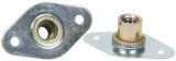 Allstar Performance Quick-Turn Fastener Insert Plates ALL19420-10 Brackets, Plate, Rivet, 1.000 in. Width, Set of 10 thumbnail 2