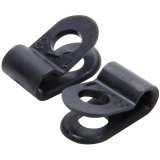 Allstar Performance Hose and Line Mounting Clamps ALL18309 Nylon 1/8 in thumbnail 1
