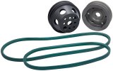 Allstar Performance Pulley Kits ALL31092 SB Chevy 1:1 Ratio Reduction Kit, Head Mount thumbnail 1