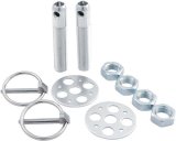 Allstar Performance Hood Pin Kits ALL18476 Pins, Torsion Pin-Style, 2.750 in. Long, 1/2 in. Diameter, Aluminum, Silver Anodized, Kit thumbnail 1