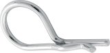 Allstar Performance Replacement Hood Pin Clips ALL18516 Pins, Hairpin Clip, 5/32 in., Steel, Chrome, Pair thumbnail 2