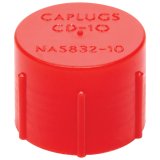 Allstar Performance AN Cap Fittings ALL50805 Caps, Plastic, Red, -10 Female, Set of 10 thumbnail 2