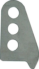 Allstar Performance Ford 9 in. Upper Link Brackets ALL60160 Bracket, Steel, Natural, Three 1.000 Diameter Holes, Each thumbnail 2