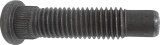 Allstar Performance Wheel Studs ALL44117 Studs, Press-In, 5/8-11 in. x 2.800 in. Long, .690 in. Diameter Knurl, Set of 5 thumbnail 1