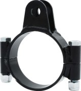 Allstar Performance Axle Tube Brackets ALL68324 Bracket, Perpendicular Mount, Clamp On, 3 in. Tube, Steel, Black, Each thumbnail 1