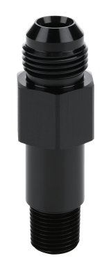 Allstar Performance Aluminum Oil Inlet Fittings ALL90048 Fitting, Adapter, AN to NPT, Straight, Aluminum, Black Anodized, -10 AN, 3/8 in. NPT, Each thumbnail 2