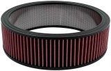 Allstar Performance Washable Air Filter Elements ALL26002 Element, Round, Cotton Gauze, Red, 14 in. Diameter, 4 in. Tall, Each thumbnail 2