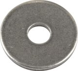 Allstar Performance Steel Backup Washers ALL18216 Washers, Steel, .250 in. Inside Diameter, 1.000 in. Outside Diameter, Set of 100 thumbnail 1