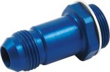 Allstar Performance Aluminum Carburetor Fittings ALL50904 Inlet Fitting, Aluminum, Blue Anodized, 7/8-20 in. Male Threads, -8 AN Male Threads, Holley, Each thumbnail 2