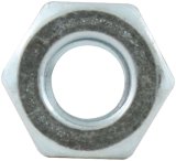 Allstar Performance Standard Hex Nuts ALL16000-10 Nuts, 1/4 in.-20 Threads, Steel, Zinc Plated, Set of 10 thumbnail 2
