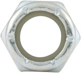 Allstar Performance Nylon Locking Hex Nuts ALL16072-10 Nuts, 3/8-24 in Threads, Thin with Insert, Set of 10 thumbnail 1