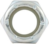 Allstar Performance Nylon Locking Hex Nuts ALL16072-10 Nuts, 3/8-24 in Threads, Thin with Insert, Set of 10 thumbnail 2