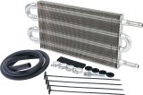Allstar Performance Transmission Coolers ALL26700 Cooler, Tube and Fin, Copper/Aluminum, 12 in. Width, 5 in. Height, 3/8 in. Hose, Fittings, Each thumbnail 2
