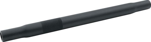 Allstar Performance Steel Suspension Tubes ALL57154 Threaded Tube, Tube, Swedged, 5/8-18 in. RH/LH Thread, Steel, Black Anodized, 5.0 in. Length, Each