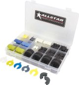 Allstar Performance Bump Stop Components ALL64404 Shock Components, 14mm Shock Shim Deluxe Kit, Set thumbnail 1