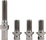 Allstar Performance Fastener Hardware Assortments ALL17006 kit includes (1) titanium pinch bolt and (3) titanium pinch bolt adapters. thumbnail 2