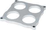 Allstar Performance Carburetor Shear Plates ALL25972 Spacer, Plate, 4-hole, .500 in. Thick, Aluminum, 2 in. Bore Diameter, 4-barrel Dominator thumbnail 1