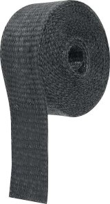 Allstar Performance Exhaust Wrap ALL34254 Wrap, 1,200 degrees F Rating, Fiberglass Composite, Black, 2 in. Width, 15 ft. Length, Each thumbnail 2