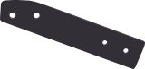 Allstar Performance Battery Disconnect Switch Replacement Components ALL60350 Bolt-on bracket for quick disconnects. thumbnail 2