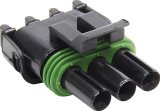 Allstar Performance Weatherpack Connector Housings ALL76292 Wiring Replacement Parts, Housing, Tripe Pin, Female, Each thumbnail 1