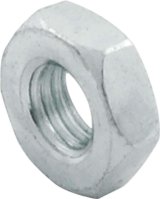 Allstar Performance Steel Jam Nuts ALL18259-10 Nut, 1/2-20 in, LH Thread, Steel, Set of 10 thumbnail 1